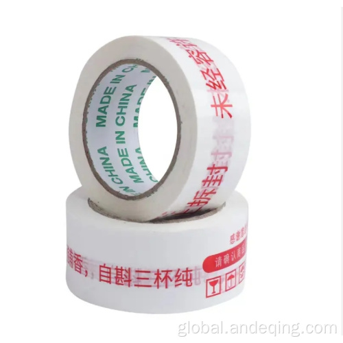 Packing Tape Rolls Custom printed clear plastic wrap tapes with logo shipping packaging tape Factory